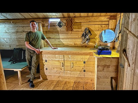 Видео: ЗЕМЛЯНКА ПРЕВРАТИЛАСЬ В НАСТОЯЩИЙ ДОМ ПОД ЗЕМЛЕЙ! ПОСТРОИЛИ КУХОННЫЙ ГАРНИТУР В ЗЕМЛЯНКУ