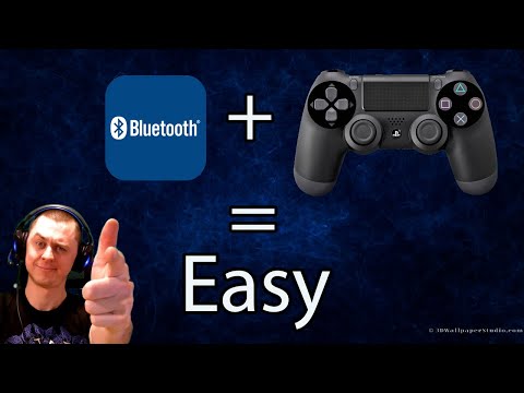 Видео: Dualshock 4 , как подключить по Bluetooth. Дешево и сердито!