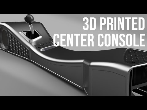 Видео: Проектирование центральной консоли с нуля с помощью 3D-печати