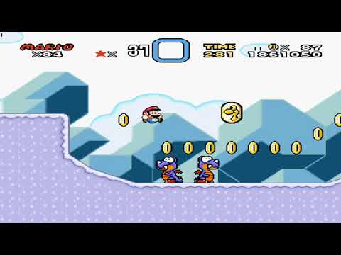 Видео: Прохождение Super Mario World (SNES) #15: 🍄 You are a super player🎮!