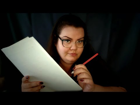 Видео: АСМР Интервью для асмр шоу Ролевая игра asmr  ♥️