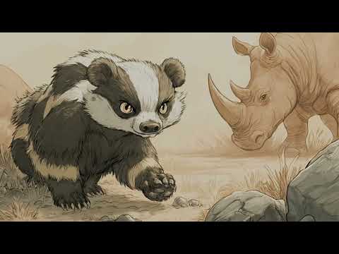 Видео: Медоед не боится никого, кроме...