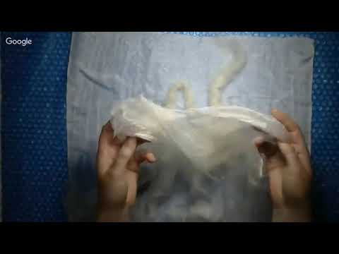 Видео: Валяние шёлковый палантин