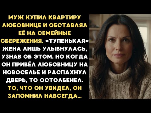 Видео: Муж купил квартиру любовнице на семейные деньги, но новоселье их шокировало на всю жизнь...