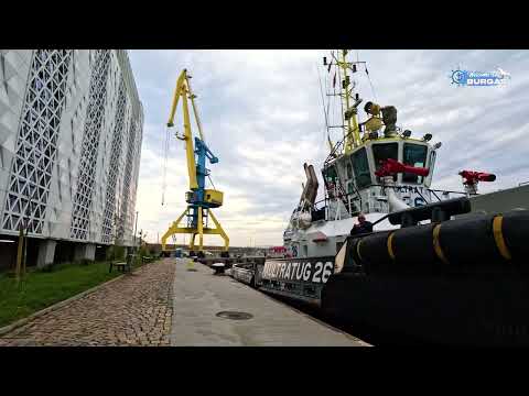 Видео: Разходка на Морска гара в град Бургас 10.11.25.