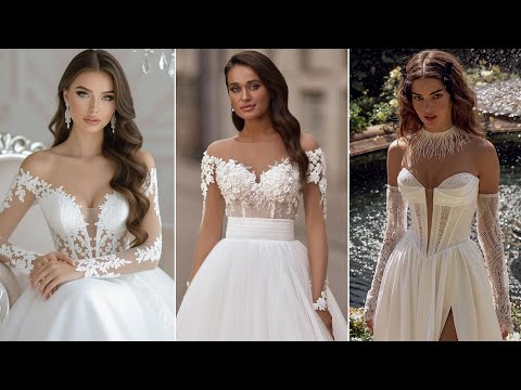 Видео: 200 лучших свадебных платьев. Что надеть на свадьбу в 2026 году. Элегантные решения, которые вам ...