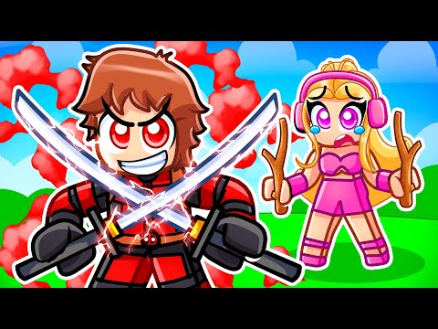 Видео: МЫ НАШЛИ КАТАНЫ ДЭДПУЛА В ROBLOX...