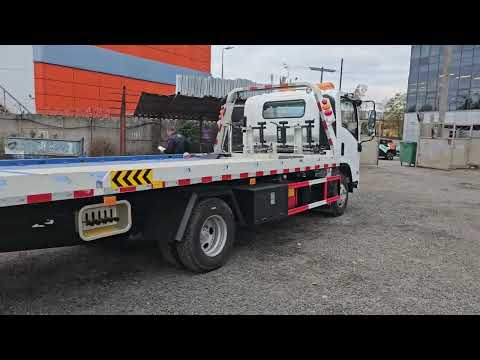 Видео: Видеообзор эвакуатор ISUZU ELF KV600 БЕЛЫЙ ISUZU ELF KV100 KV600 P700 P100 🚚ISUZU ELF 2025