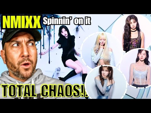Видео: NMIXX – Spinnin’ On It (Blue Valentine Core) ПЕРВАЯ реакция | Хаотичная, красивая и вокально БЕЗУ...