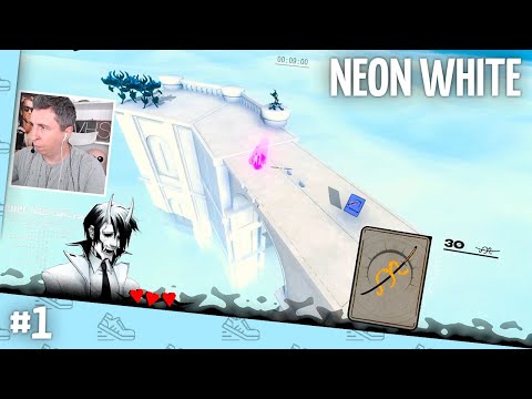 Видео: Neon White // Прохождение на 100% — часть 1