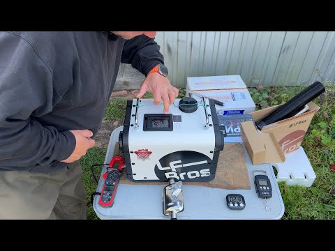 Видео: Отопитель автономный дизельный LF Bros PW5.0 распаковка, запуск, расход электричества и дизеля