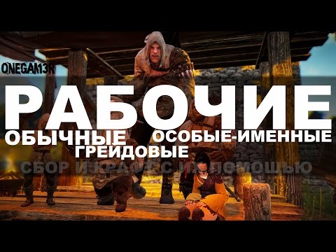 Видео: Black Desert Online - Все, что нужно знать о наемных рабочих и где взять ОСОБЫХ!