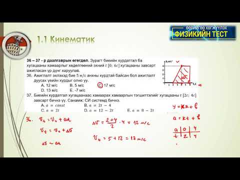 Видео: 1 1 Кинематик 29 45