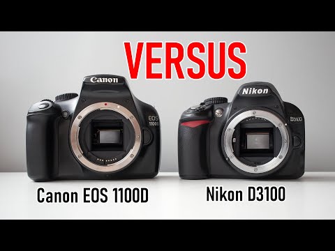 Видео: Canon 1100D vs Nikon D3100. Сравниваем цвет