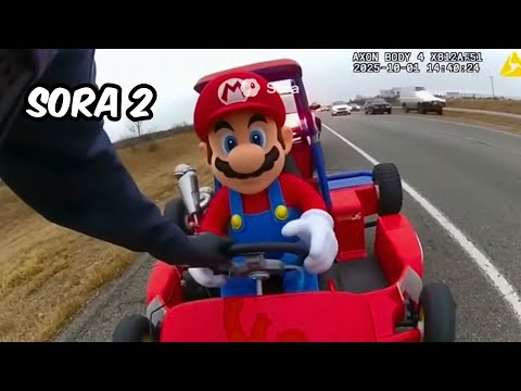 Видео: Видеоролики Sora 2 Ai выходят из-под контроля