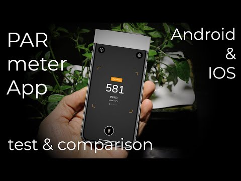 Видео: Тестирование и сравнение Par APP | Точное измерение PPFD с помощью приложения для телефона