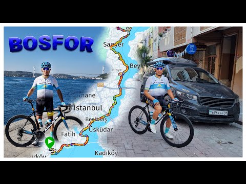 Видео: От Мраморного моря до Чёрного и обратно вдоль Босфора на велосипеде!