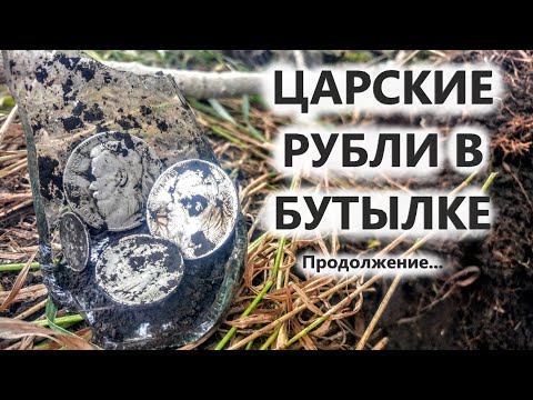 Видео: БУТЫЛКА С ЦАРСКИМИ РУБЛЯМИ НА КРАЮ ХУТОРА