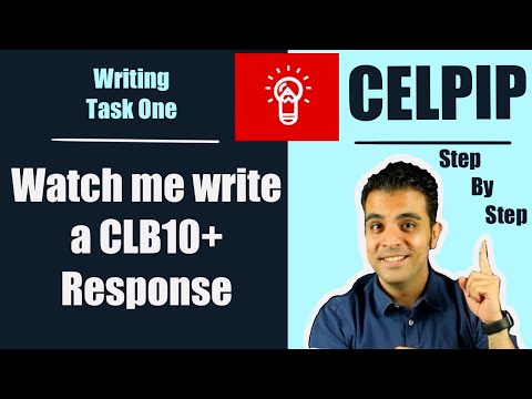 Видео: НОВОЕ пошаговое руководство по написанию CELPIP — Задание 1 (Задание по электронной почте) — CLB 10+