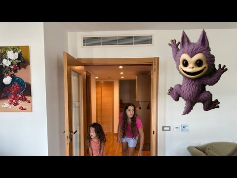 Видео: ЗОМБИ ЛАБУБУ ИГРАЕТ В ПРЯТКИ С МОЕЙ СЕСТРОЙ