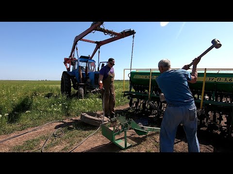 Видео: МТЗ 80 Полевая сварка Поломка на дороге Срочный вызов.