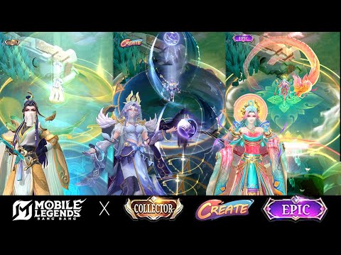 Видео: Сравнение эффектов кожи 3 LUO YI: Mobile Legends