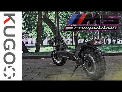 Видео: Электросамокат Kugoo M5 SPORT 2020. Обзор, тест-драйв и Розыгрыш самоката!
