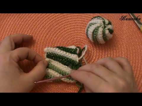 Видео: Вязание крючком мягкой игрушки МЯЧ