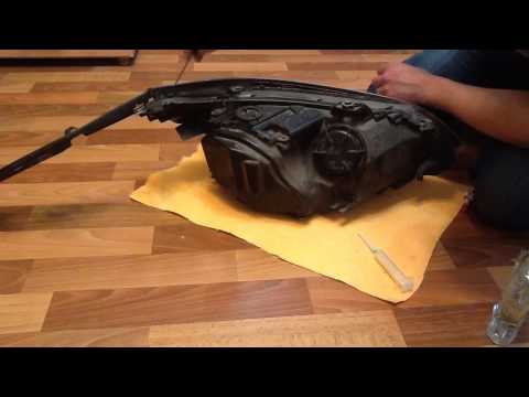 Видео: Убираем влагу из ресничек на БМВ е60