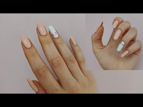 Видео: Обычный лак. Нюд под разным топом✨💅