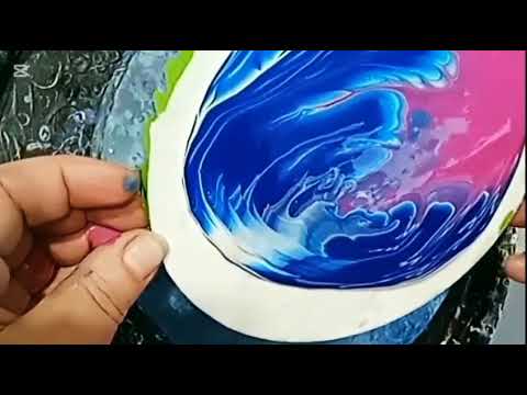 Видео: #238.Акриловая заливка.Вдохновение.