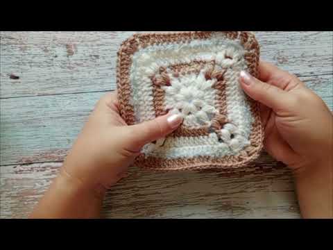 Видео: Снова "бабушкин" квадрат. Мини-урок