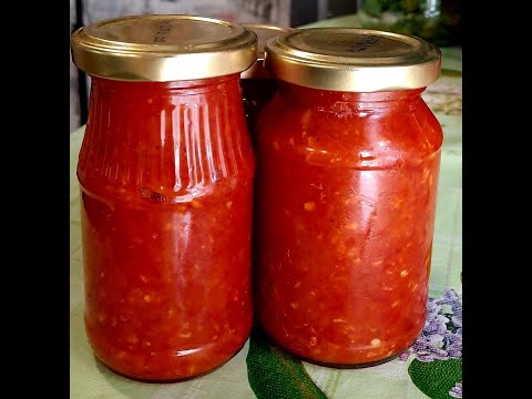 Видео: 🍅 САМАЯ ВКУСНАЯ АДЖИКА НА ЗИМУ ❗ Проверенный Рецепт ❗Попробуйте и Вы останетесь в Восторге ❗