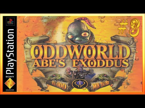 Видео: Oddworld Abe's Exoddus :: PSOne :: Прохождение :: СЛООЖНОО :: #3