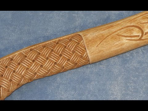 Видео: ПЛЕТЕНКА НА ТОПОРИЩЕ #3 / A drawing on an Ax