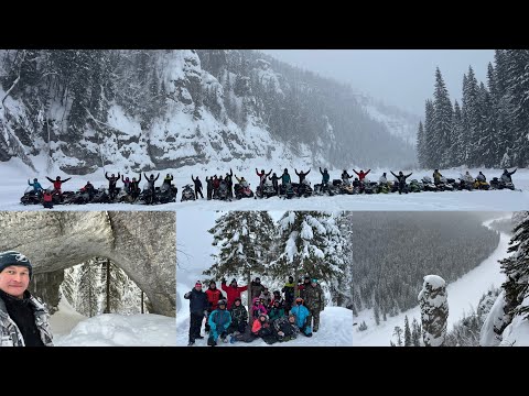 Видео: Пермский край Путешествие на Снегоходах Усьва Усьвинские столбы Чёртов палец Талицкая арка