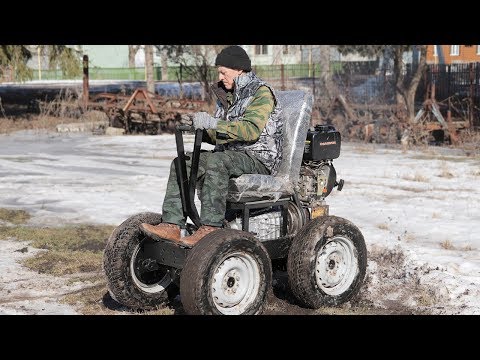 Видео: Первый выезд на мини-экскаваторе (5 серия)