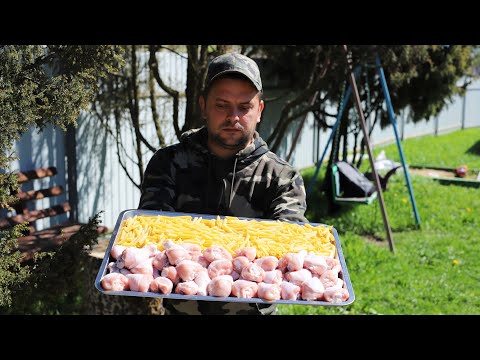 Видео: ЛЕНИВЫЕ МАКАРОНЫ С КУРИЦЕЙ В КАЗАНЕ