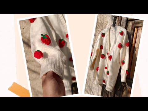 Видео: Как вязать клубнику крючком 🍓 Свяжет даже НОВИЧОК 🍓💪💪 #вязание #мастеркласс  #вязаниеспицами