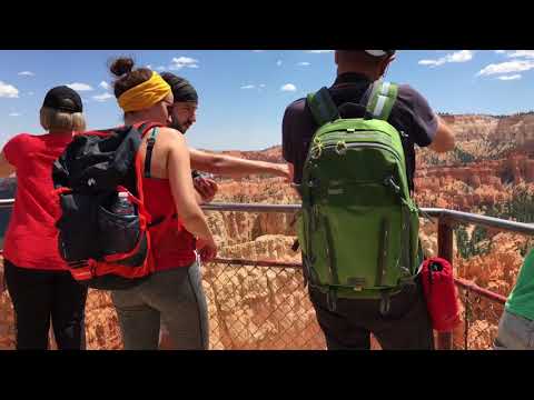 Видео: 🌈🌈🌈 Bryce Canyon National Park.День 4 из13.(16 августа 2017)