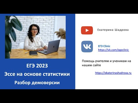 Видео: ЕГЭ по английскому 2023 - Эссе Задание 38