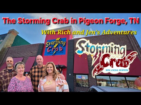 Видео: Штормовой краб — Пиджен Фордж, Теннесси (с приключениями Рича и Джен!)
