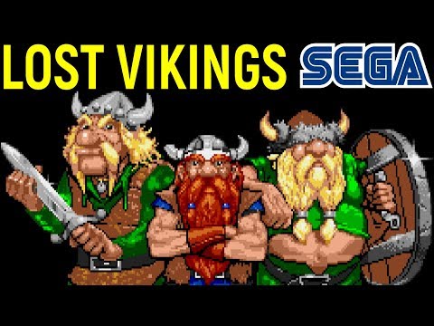 Видео: СЕГА ПОТЕРЯННЫЕ ВИКИНГИ - The Lost Vikings Sega Longplay Прохождение