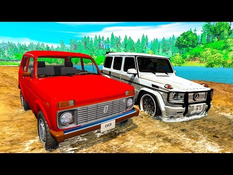 Видео: ЧТО ЛУЧШЕ? ГЕЛИК ПРОТИВ НИВЫ НА БЕЗДОРОЖЬЕ! УЛЬТРА СЛОЖНЫЙ ОФФРОАД В BeamNG.drive