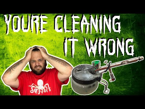 Видео: Отбросьте круды, лучше очистите аэрограф