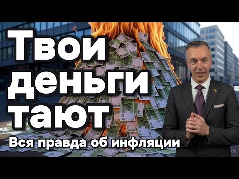 Видео: Почему твои деньги тают? Вся правда об инфляции!