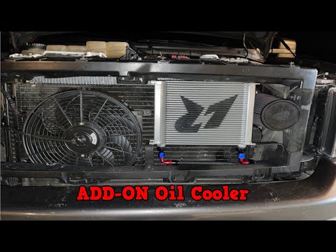Видео: Установка внешнего масляного охладителя на мой Powerstroke 7.3