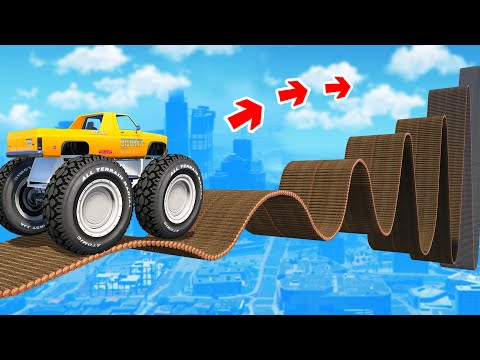 Видео: СМОЖЕТ ЛИ ТАЧКА ПРОЕХАТЬ ПО МОСТУ ИЗ БРЕВЕН В ГТА 5 ? - ЭКСПЕРИМЕНТ В GTA 5