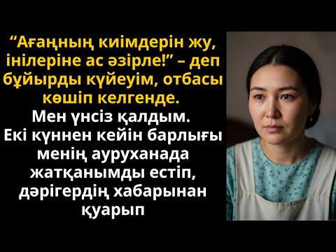 Видео: қайындарымды бағып жүргенде ауруханаға түстім, дәрігер сөзі бәрін шошытты | Жаңа әңгіме