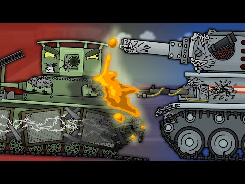 Видео: Т35 идёт на таран - Мультики про танки